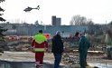 LKW umgestuerzt Kieswerk Harry Kloepferstr Im Feldrain P34